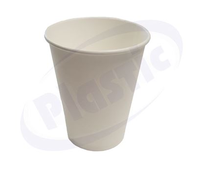 Снимка на Картонени чаши 12oz БЕЛИ ф90, 20х50 бр./кашон АЛ