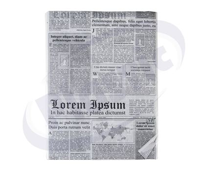 Снимка на Хартиен формат маслоуст. 25 см./35 см. НЮЗПЕЙПЪР  500 бр., 1.8 кг./пак. С 4 пак./кашон