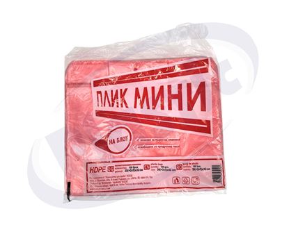 Снимка на Плик на блок 20/32 см. Мини цветни 100х100 бр./чувал ЕУ